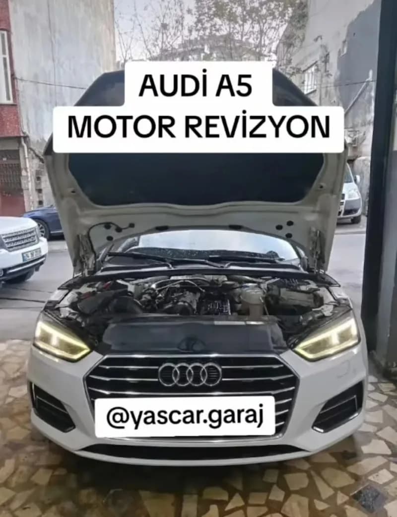 Audi A5 · motor revizyonu, Yascar Servis